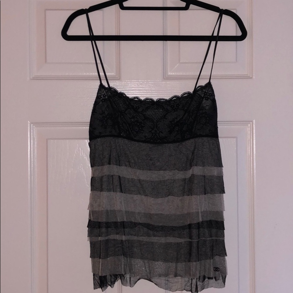 CHANEL layered babydoll camisole sz. EU 36/38